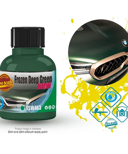 Frozen Deep Green BMW Acrylic Paint 15ml (Fire Scale Modeler)