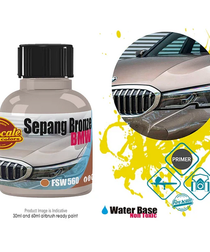 Sepang Bronze BMW Acrylic Paint 15ml (Fire Scale Modeler)