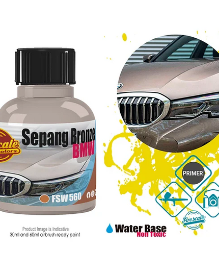 Sepang Bronze BMW Acrylic Paint 15ml (Fire Scale Modeler)