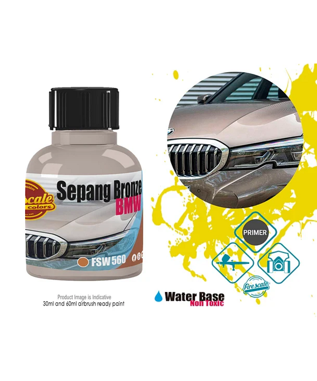 Sepang Bronze BMW Acrylic Paint 15ml (Fire Scale Modeler)