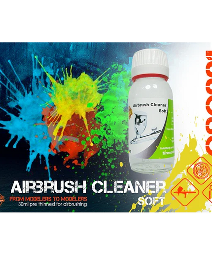 Soft Cleaner for Airbrush 60ML (FIRE SCALE MODELER) CSC001