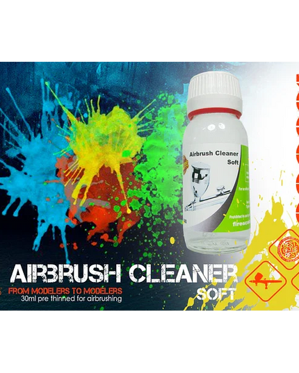 Soft Cleaner for Airbrush 60ML (FIRE SCALE MODELER) CSC001