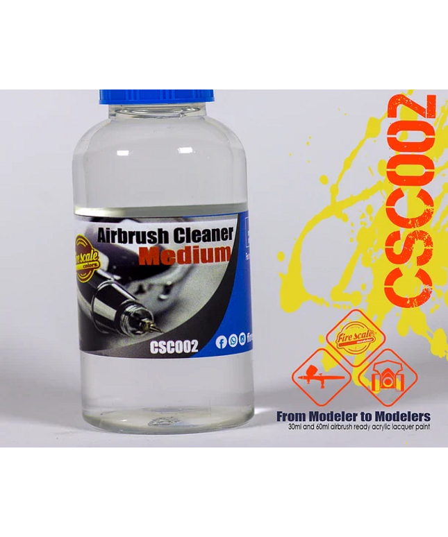 Cleaner Medium for Airbrush 60ML (FIRE SCALE MODELER) CSC002