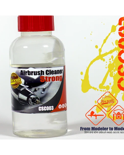 Strong Cleaner for Airbrush 60ML (FIRE SCALE MODELER) CSC003
