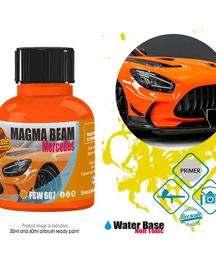 Magma Beam Mercedes Acrylic Paint 15 ml (Fire Scale Modeler)