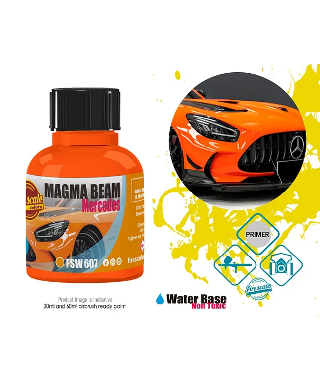 Magma Beam Mercedes Acrylic Paint 15 ml (Fire Scale Modeler)