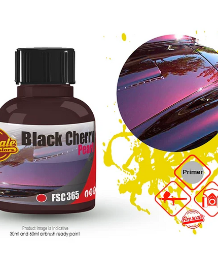 Black Cherry Pearl Acrylic Paint 15 ml (Fire Scale Modeler)
