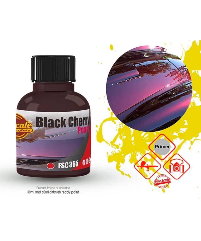 Black Cherry Pearl Acrylic Paint 15 ml (Fire Scale Modeler)
