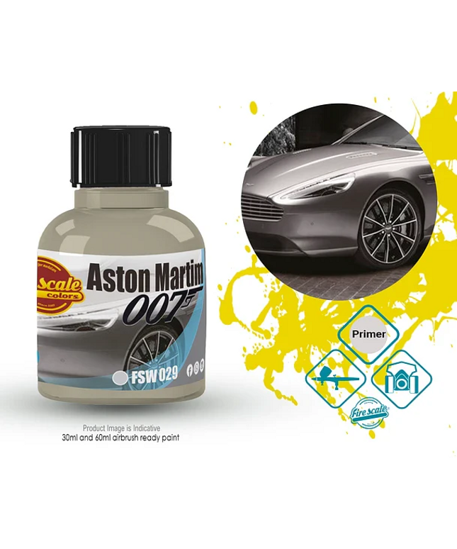 007 Aston Martin (Quantity: 15ml) Acrylic Paint 15 ml (Fire Scale Modeler)