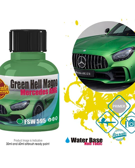 Green Hell Magno Mercedes Acrylic Paint 15 ml (Fire Scale Modeler)