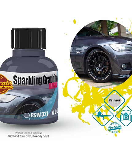 Sparkling Graphite Bmw Acrylic Paint 15 ml (Fire Scale Modeler)