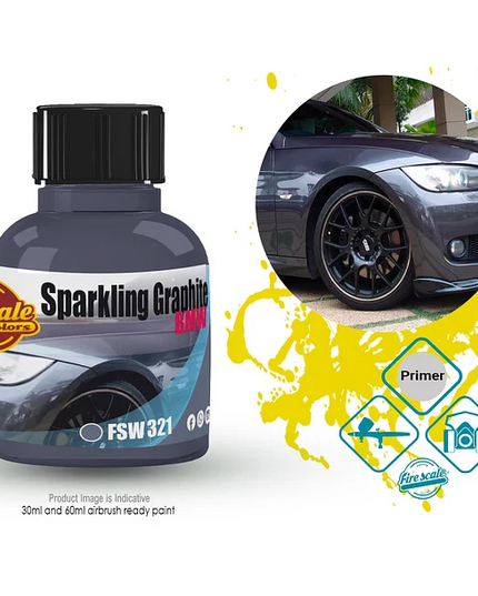 Sparkling Graphite Bmw Acrylic Paint 15 ml (Fire Scale Modeler)