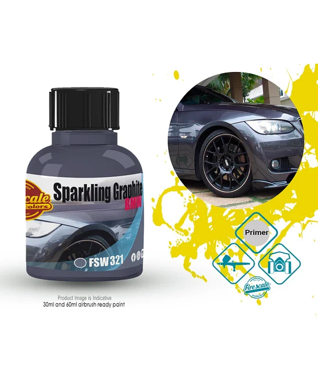 Sparkling Graphite Bmw Acrylic Paint 15 ml (Fire Scale Modeler)