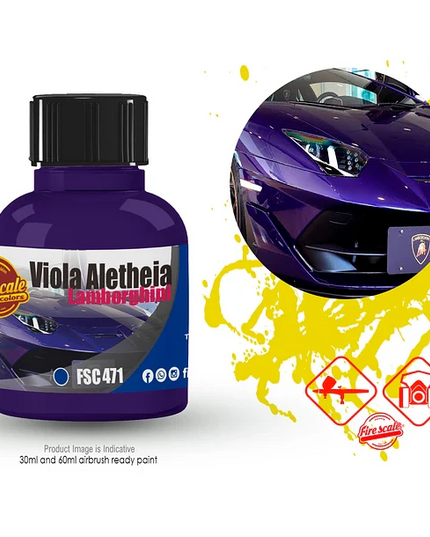 Viola Aletheia Lamborghini Acrylic Paint 15ml (Fire Scale Modeler)