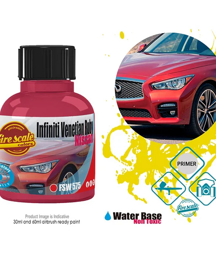 Infiniti Venetian Ruby Acrylic Paint 15ml (Fire Scale Modeler)