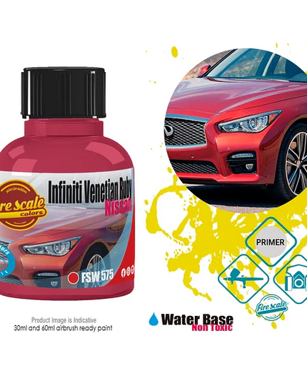 Infiniti Venetian Ruby Acrylic Paint 15ml (Fire Scale Modeler)
