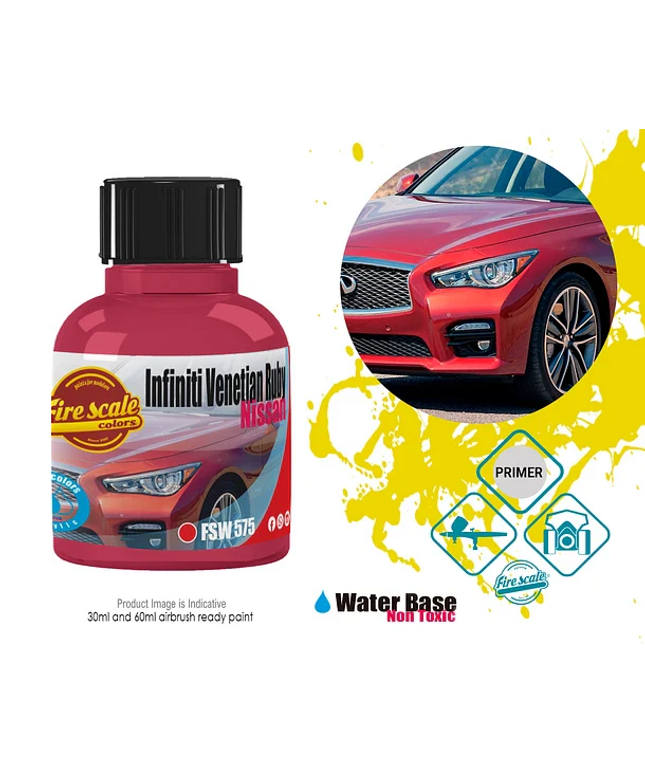 Infiniti Venetian Ruby Acrylic Paint 15ml (Fire Scale Modeler)