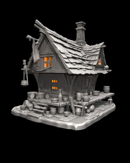 IDP02S07 Sapphire's House :: Iridium Places 2 :: Black Blossom Games