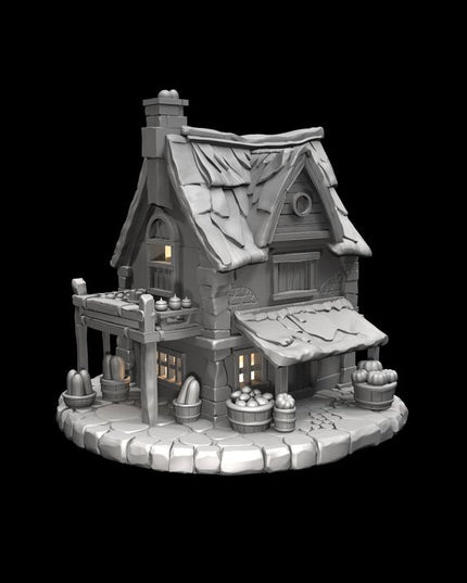 IDP02S04 Tharmoth's House :: Iridium Places 2 :: Black Blossom Games