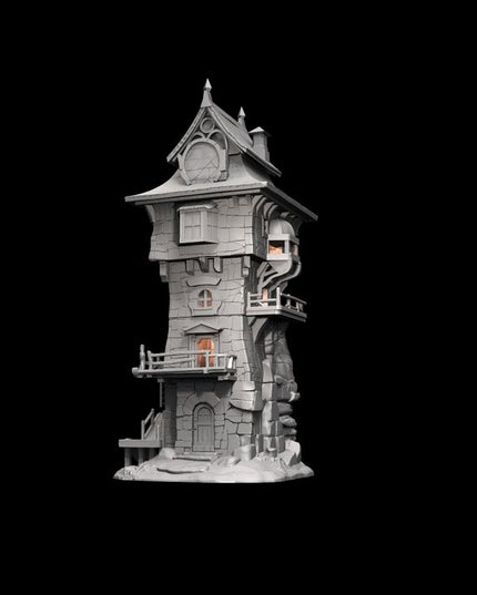 IDP02S12 Kromo A Tower House :: Iridium Places 2 :: Black Blossom Games