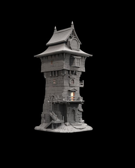 IDP02S12 Kromo A Tower House :: Iridium Places 2 :: Black Blossom Games