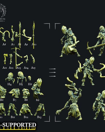 Gorgon Catacombs: Kitbash Set