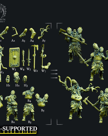 Gorgon Catacombs: Kitbash Set