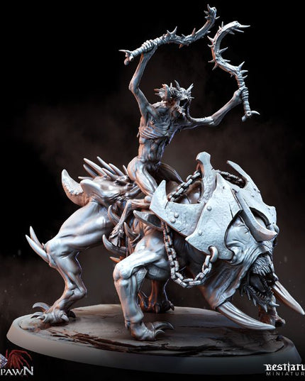 BESTIARIUM MINIATURES / Hellriders x 3