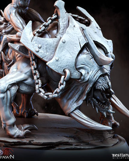 BESTIARIUM MINIATURES / Hellriders x 3