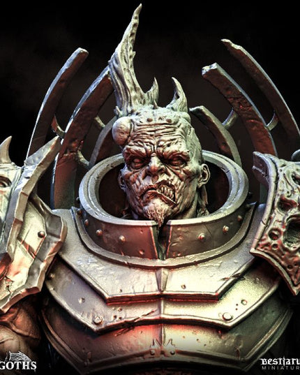 Skragoth Raider Bust