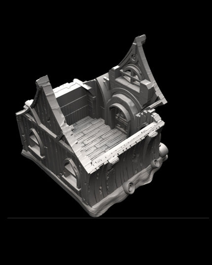 IDP01S12 Tiriak Castle House :: Iridium Places 1 :: Black Blossom Games