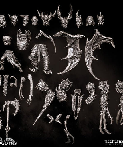 Skragoth - Kitbash Set 3D File Logo