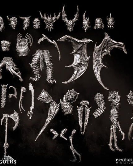 Skragoth - Kitbash Set 3D File Logo