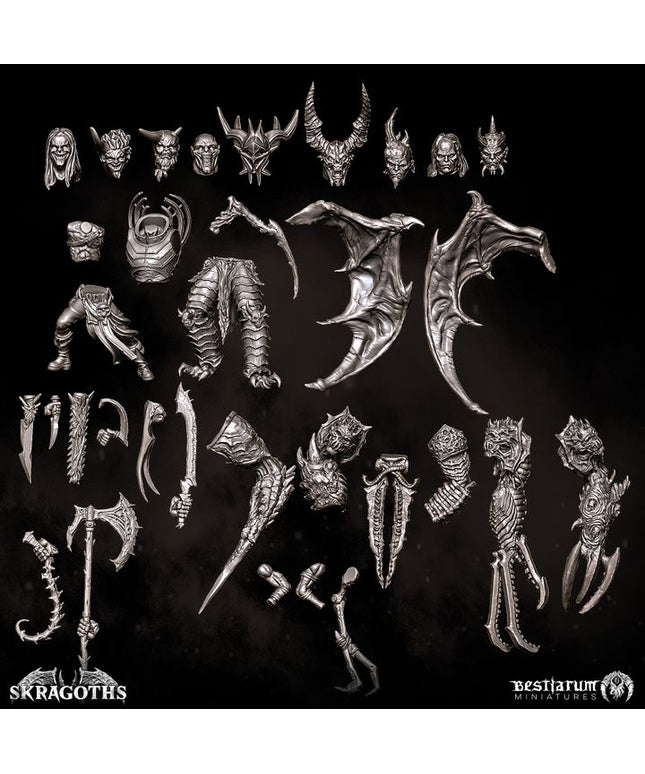 Skragoth - Kitbash Set 3D File Logo