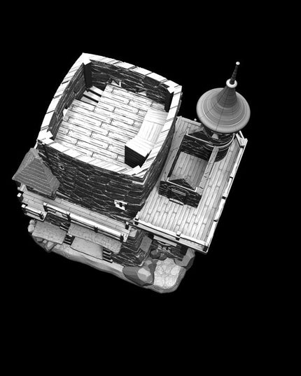 IDP02S11 Blitz Tower House :: Iridium Places 2 :: Black Blossom Games