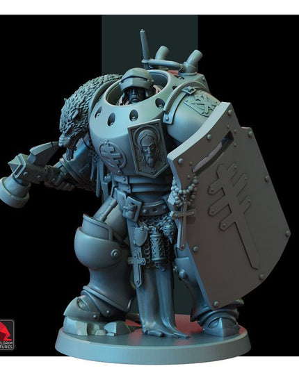 Lieutenant in Machine Armour MINIATURE