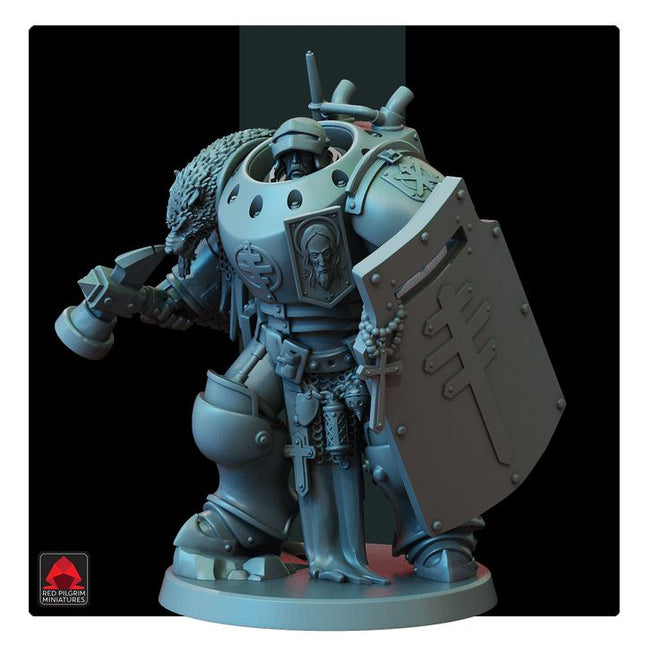 Lieutenant in Machine Armour MINIATURE