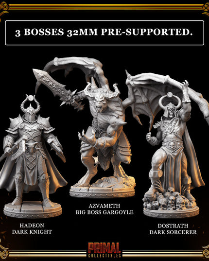 38 miniatures - complete RPG base game - MASTERS OF DUNGEONS QUEST - Premium Package