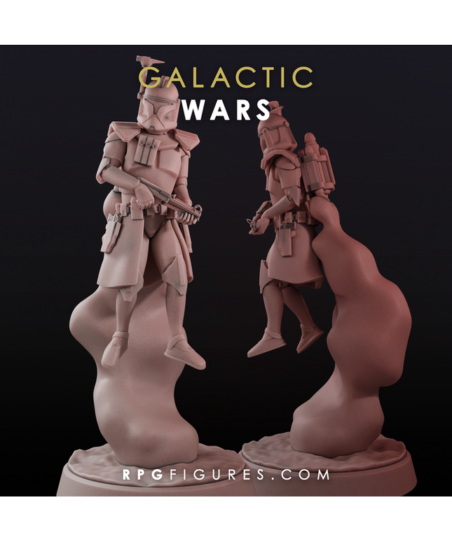 Galactic Wars | Gen 1 Jetpack Trooper