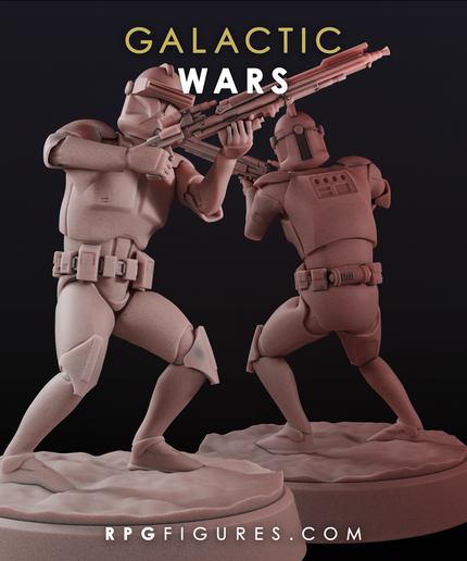 Galactic Wars | Gen 1 Jetpack Trooper