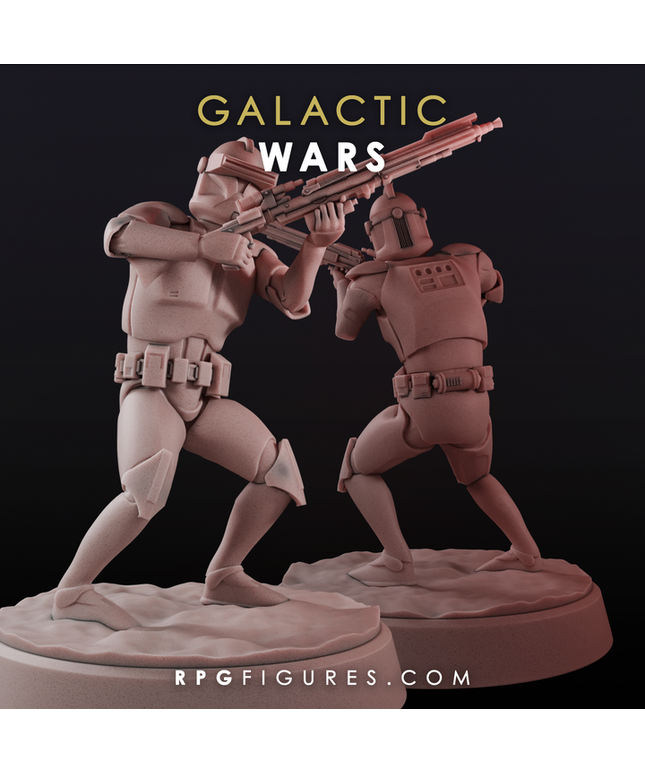 Galactic Wars | Gen 1 Jetpack Trooper