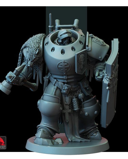 Lieutenant in Machine Armour MINIATURE