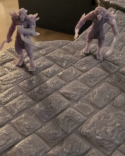 Lion folk fighters - 2 Figures
