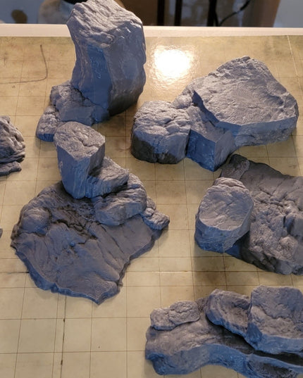 Highland scatter rocks