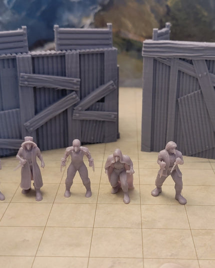 Gang- The Crows - 6 Figures