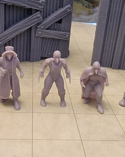 Gang- The Crows - 6 Figures