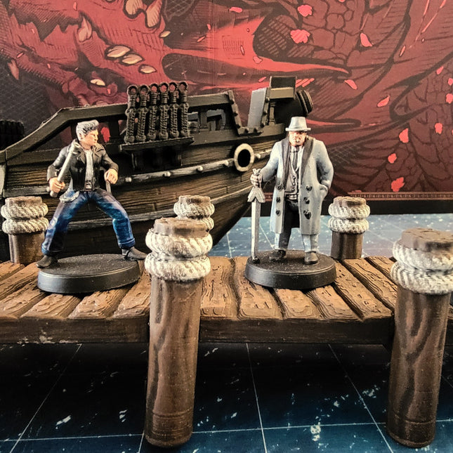 Steampunk Female Rogue - Fighter - 1 Figure