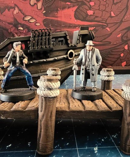 Greaser Fighter - Rogue - Monk - 1 Figure