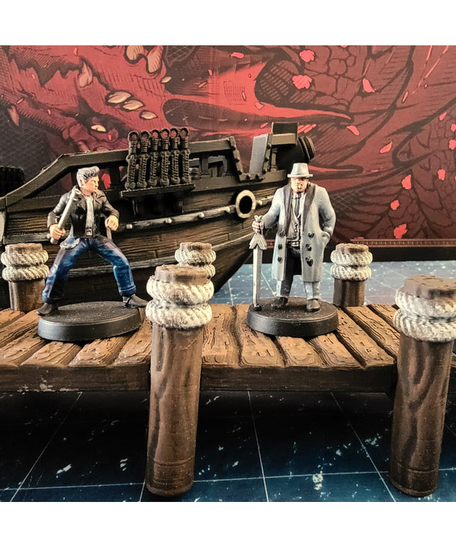 Greaser Fighter - Rogue - Monk - 1 Figure