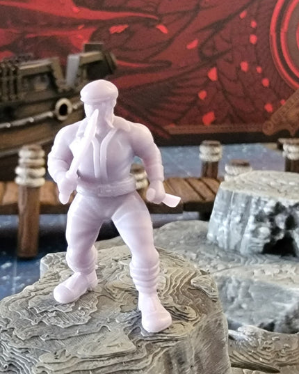 Victorian Brawlers - Fighters - 2 Figures